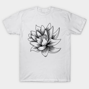 Lotus flower abstract T-Shirt